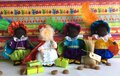 Pakket Handpop Piet met roze barret