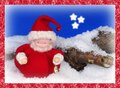 Pakket Kerstman dikbuikje