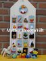 Pakket Aftel kalender Sinterklaas. met donkere pietjes