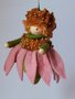 Pakket Bloemenhanger rode zonnehoed